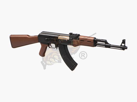 G&G CM47 IWS ETU/Mosfet in schwarz/Holzoptik Airsoft - max 0,5 Joule