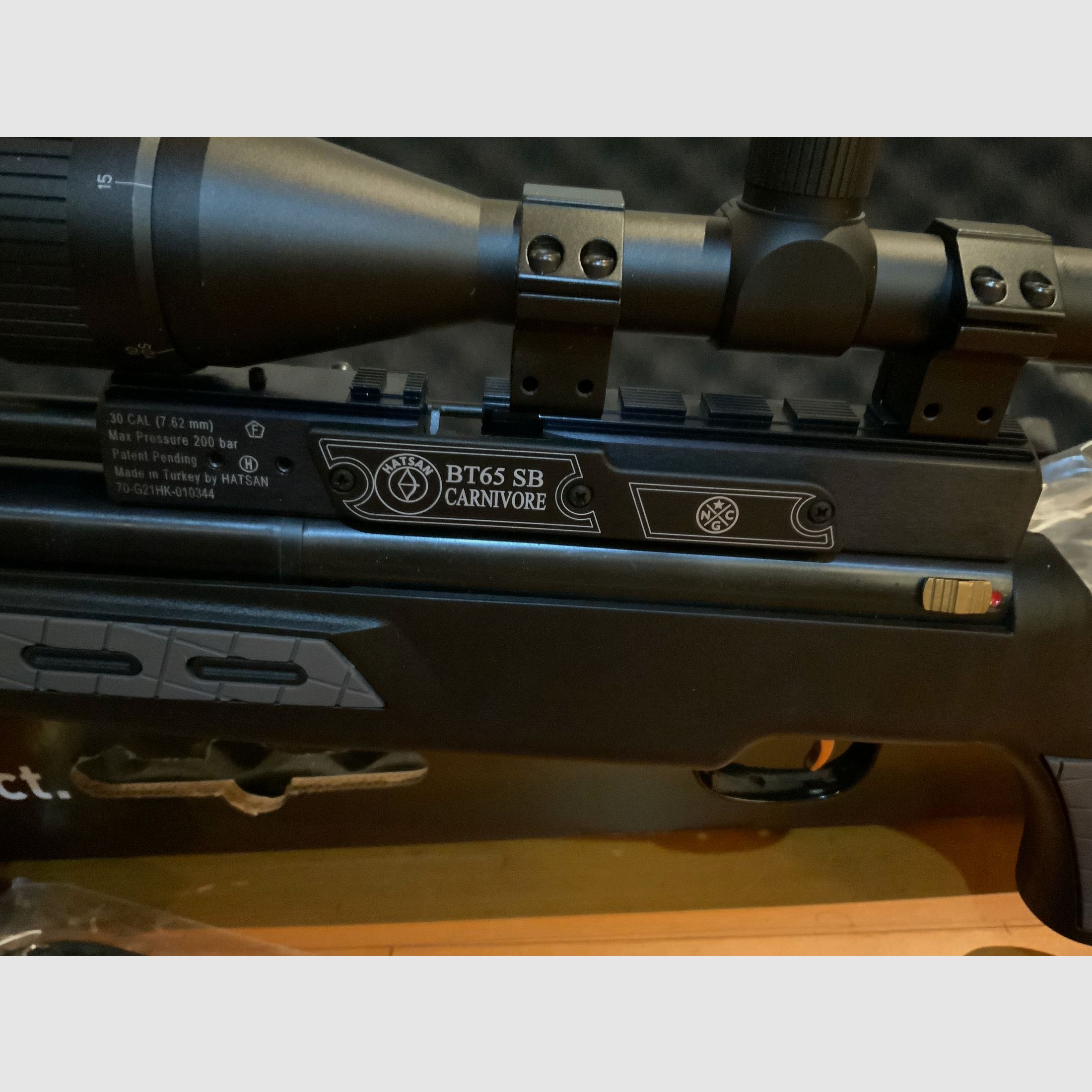 Hatsan BT 65 PCP Persluchtgeweer Luchtgeweer Kal 7,62mm