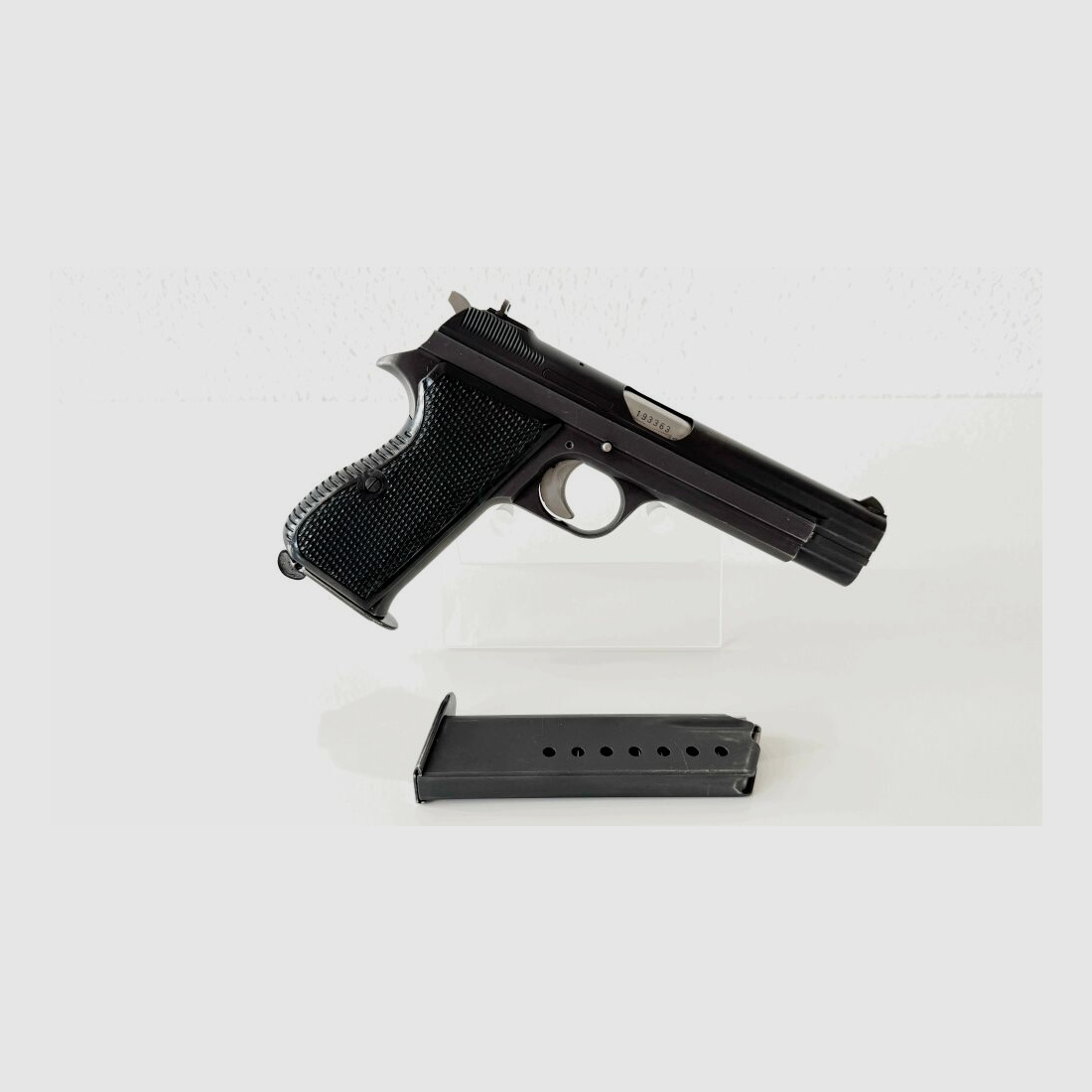 SIG P 210 Serie 4 con 2º cargador número coincidente Suiza 9mm Luger