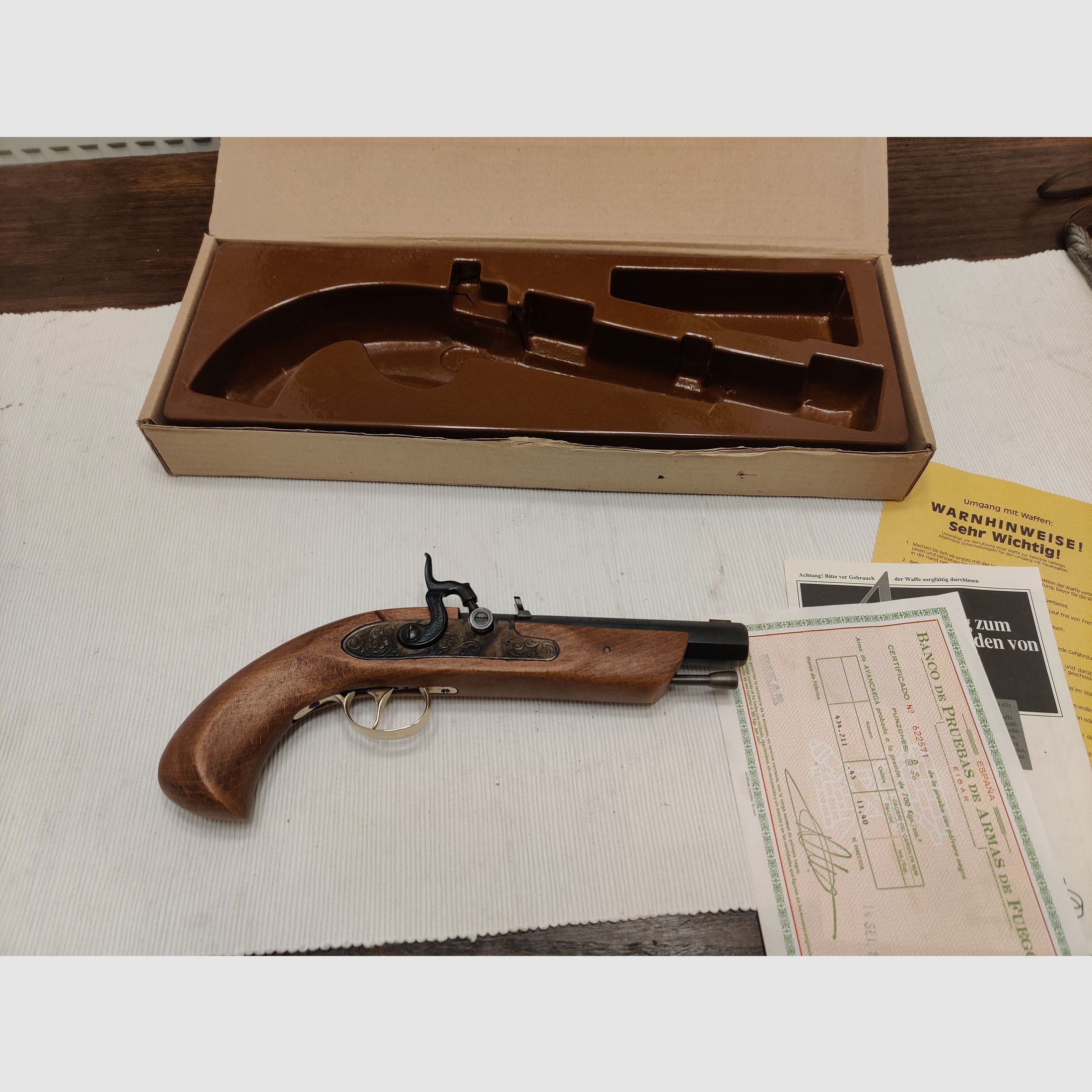 Colonial Pistole .45 Perkussion Vorderlader