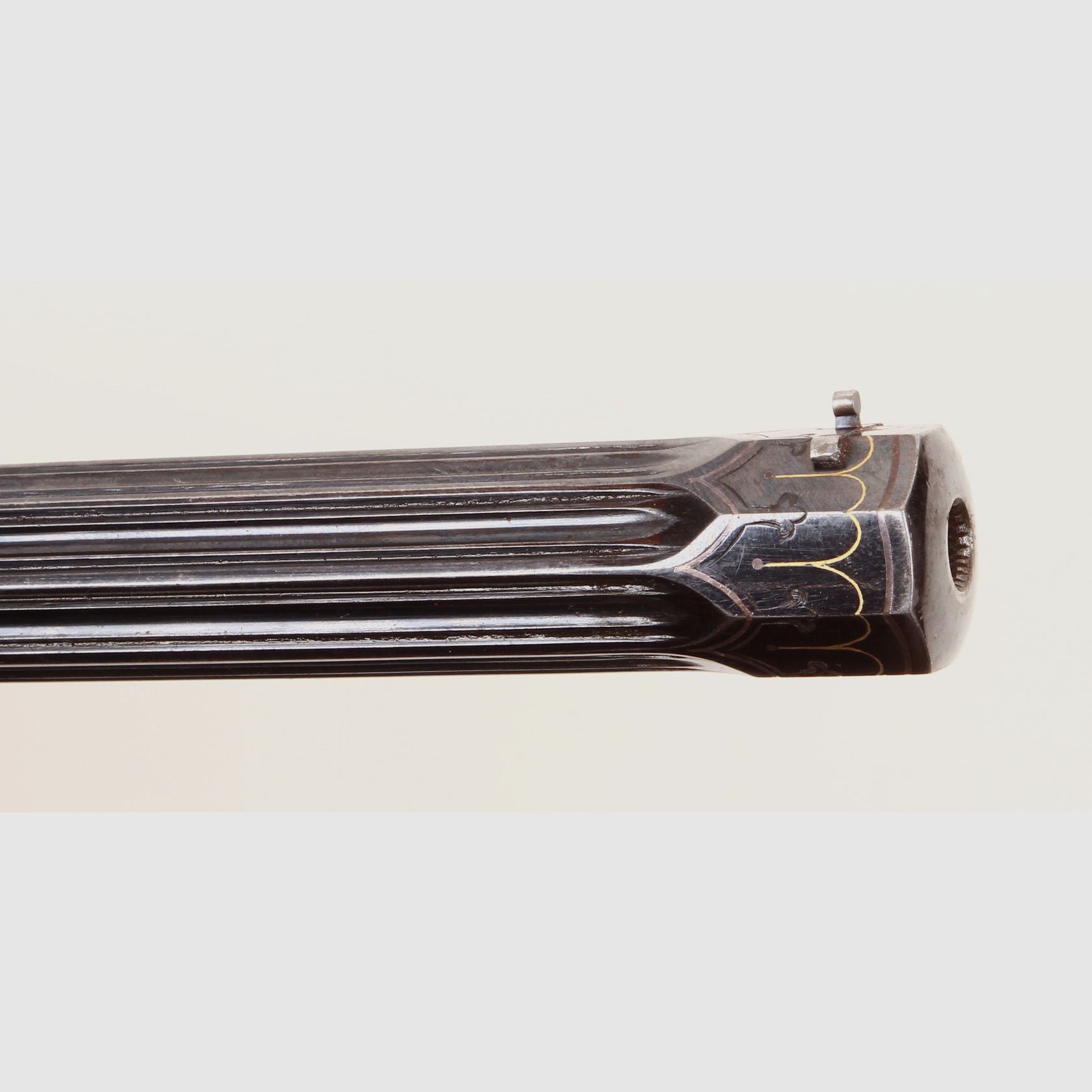 Salon glass pistol Mangeot Brussels ca. 1860 Article 10437