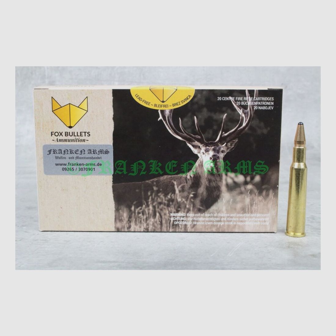 Fox Bullets Classic Hunter 7x57R 130gr. 8,4g 20 pièces