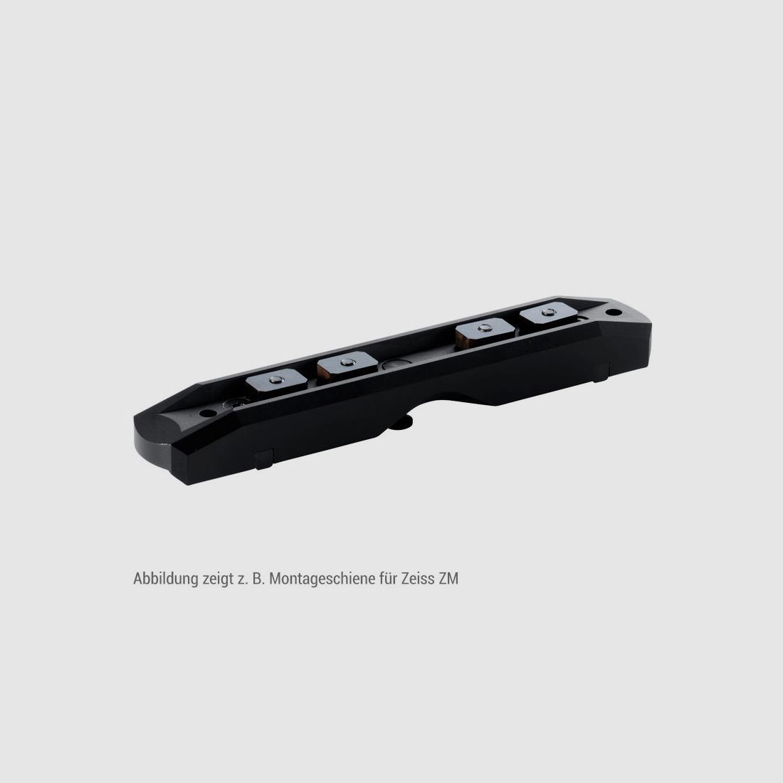 DENTLER "Optics" Mounting Rail BASIS® made of Steel with Picatinny (Weaver) - Steel