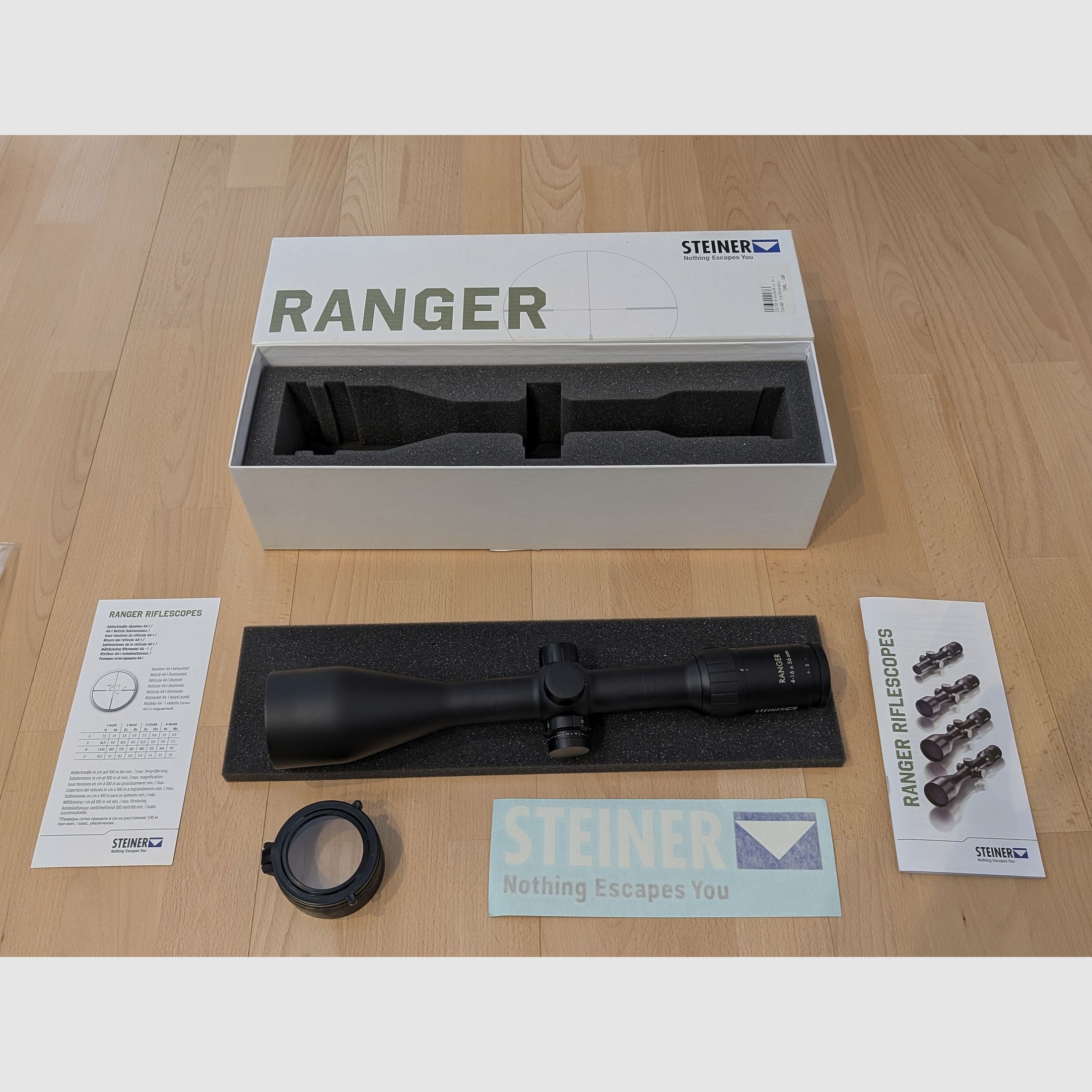 Steiner Ranger  4-16x56 Absehen 4A-I - gepflegter Zustand