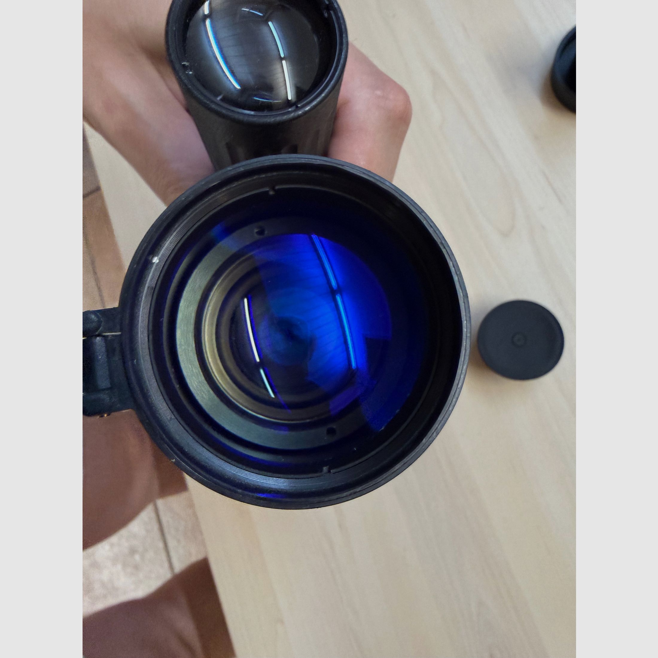 Dedal 552 Gen. 3 Schwarz/Weiss analoges Nachtsichtgerät Lahoux Helios Pro 850 Nm