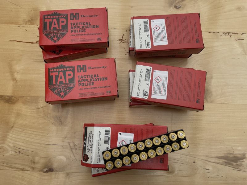 200 Hülsen, Hornady, 6.5 6,5 Creedmoor, kein Lapua, Sako, Norma