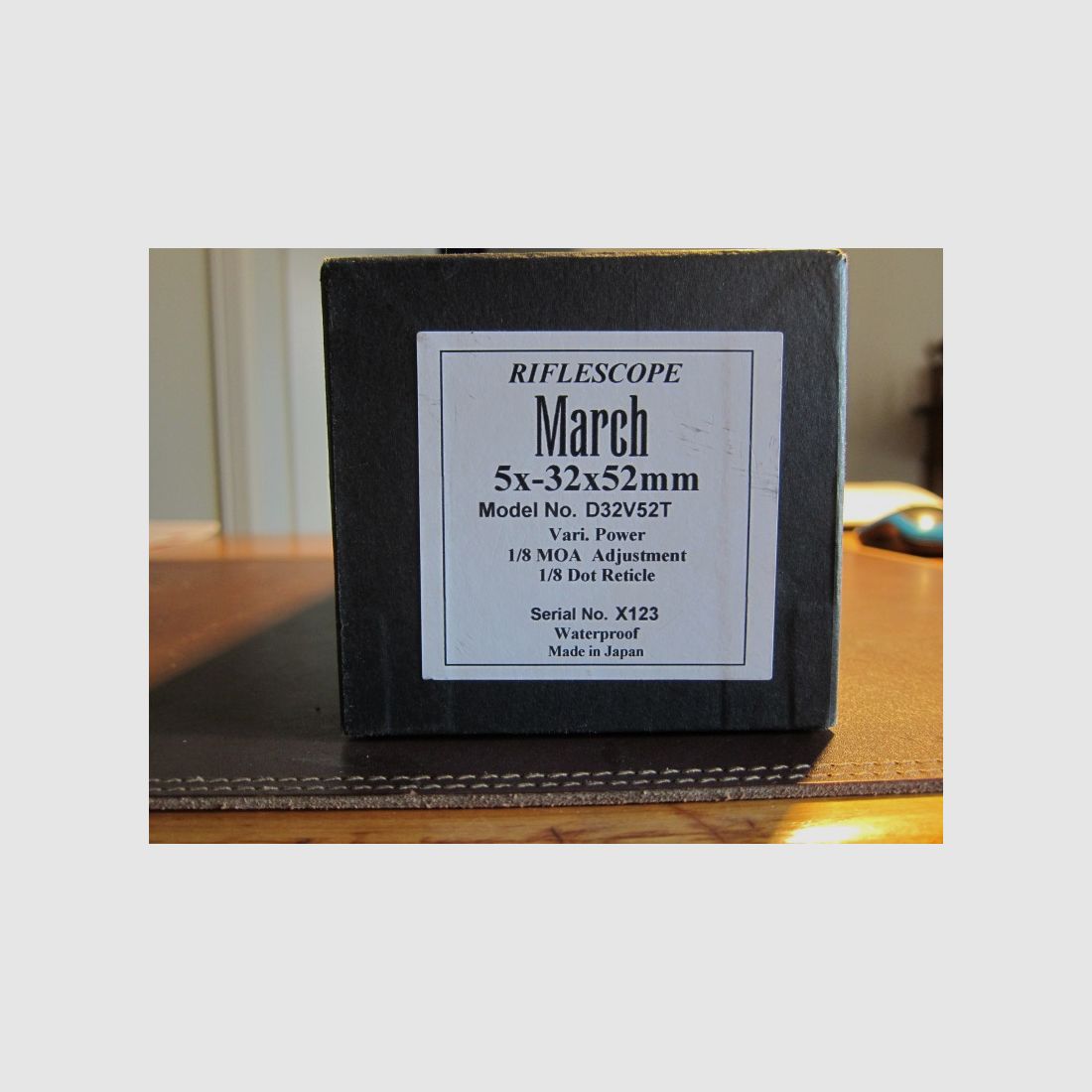 March Zielfernrohr 5x-32x52