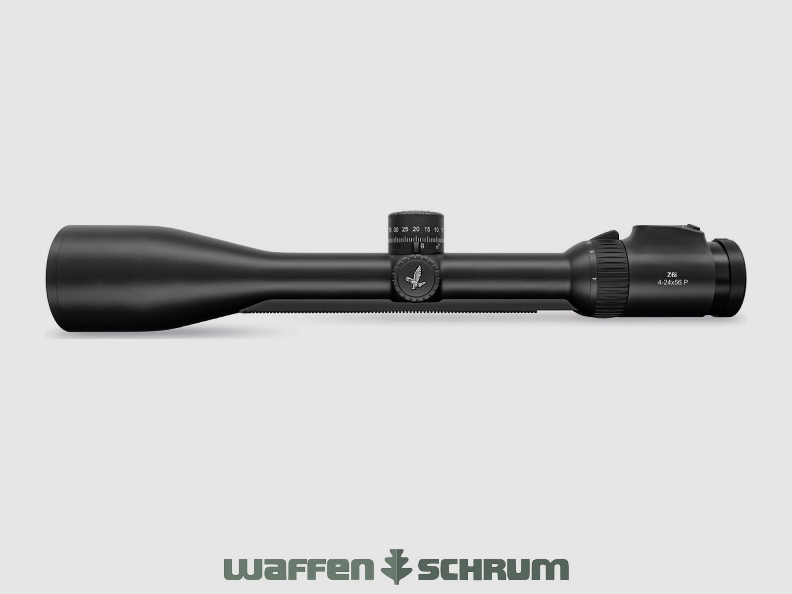 Swarovski Z6i - 4-24x56 P BT SR Gen. III with rail ballistic turret, parallax adjustment