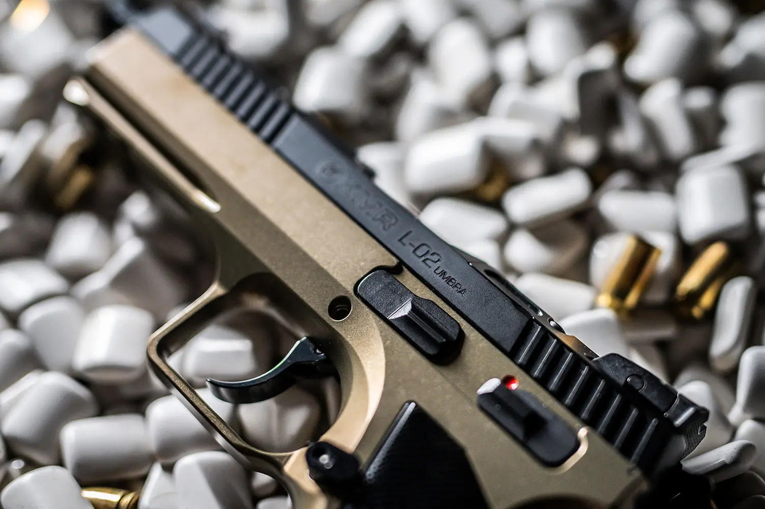 KMR L-02 UMBRA 9×19 OR SR, SA, 16R, Bronze-Black, 5″ barrel M13,5×1 L thread, Bild 2 von 6