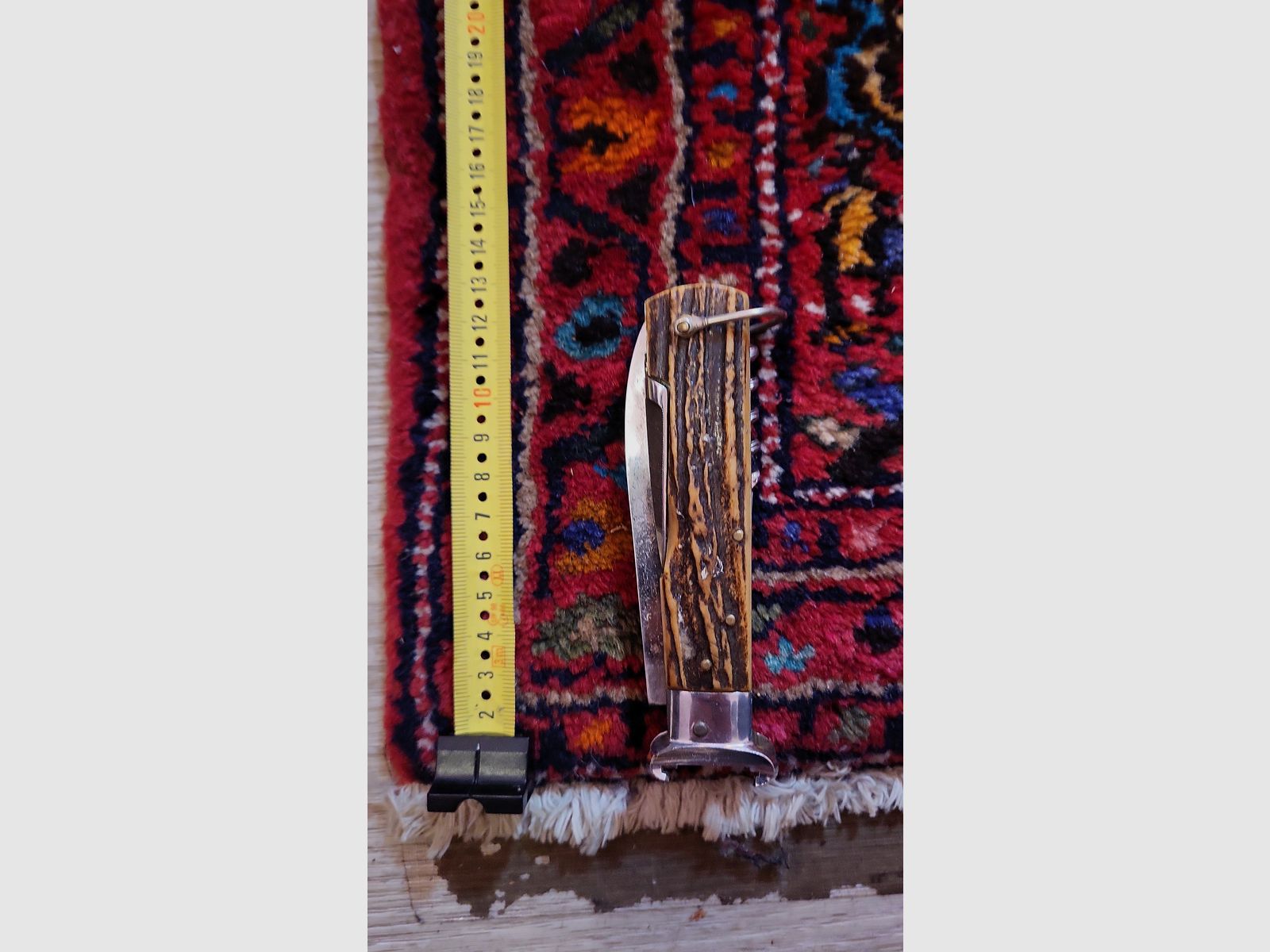 Coricama inoxid Jagdtaschenmesser mit Patronen zieher