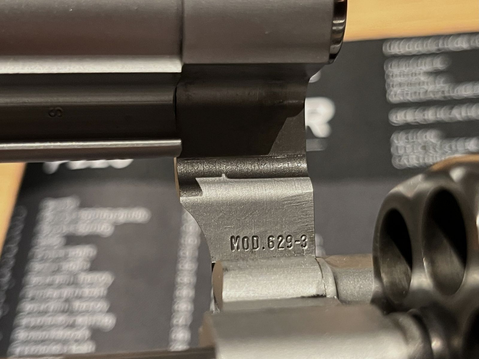 Smith Wesson 629 Revolver 6,5" 629-3 elegante messa a punto meno di 200 colpi