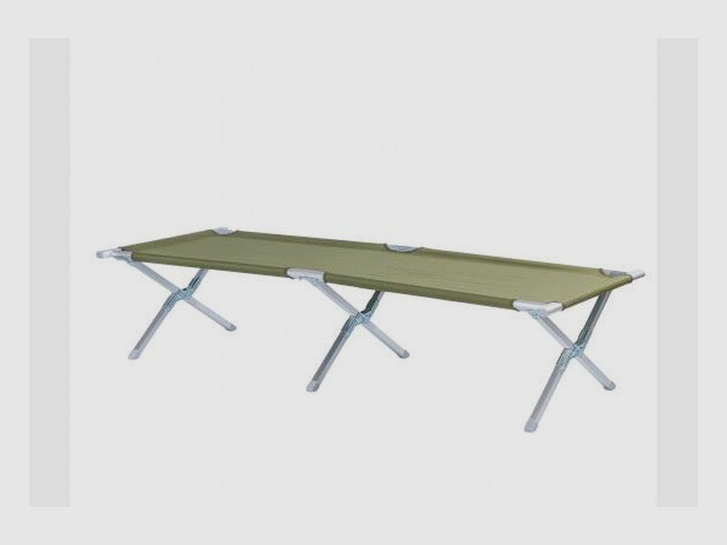 Original Feldbett US Army NEU - Alu Oliv ink. Tasche