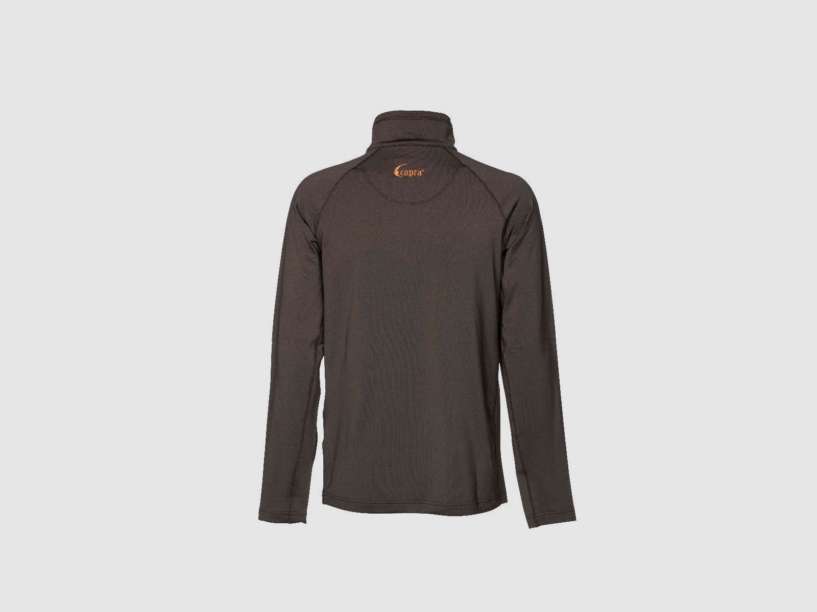 capra Jagd- Zipper-Shirt "PIZ nair" - caja-BROWN, Bild 4 von 6