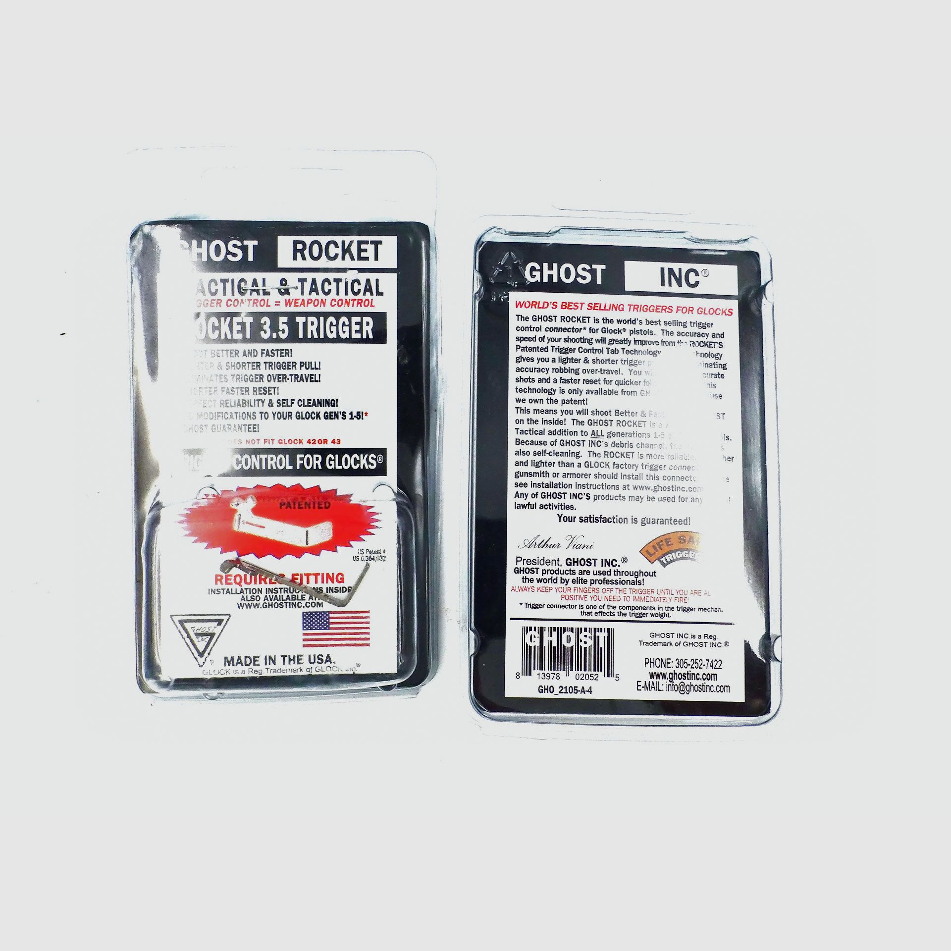 Disconnecteur GHOST Inc. 3,5 lbs. für Glock Gen 1-5