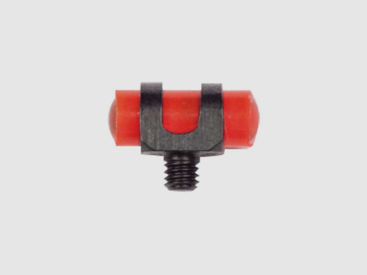 Lichtdurchlässiges rotes Korn 4x9mm