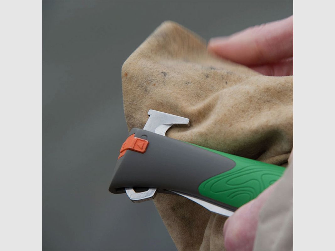 Cuchillo – Opinel – Explore N°12 Inox C/Removedor de garrapatas “Verde”, imagen 7 de 8