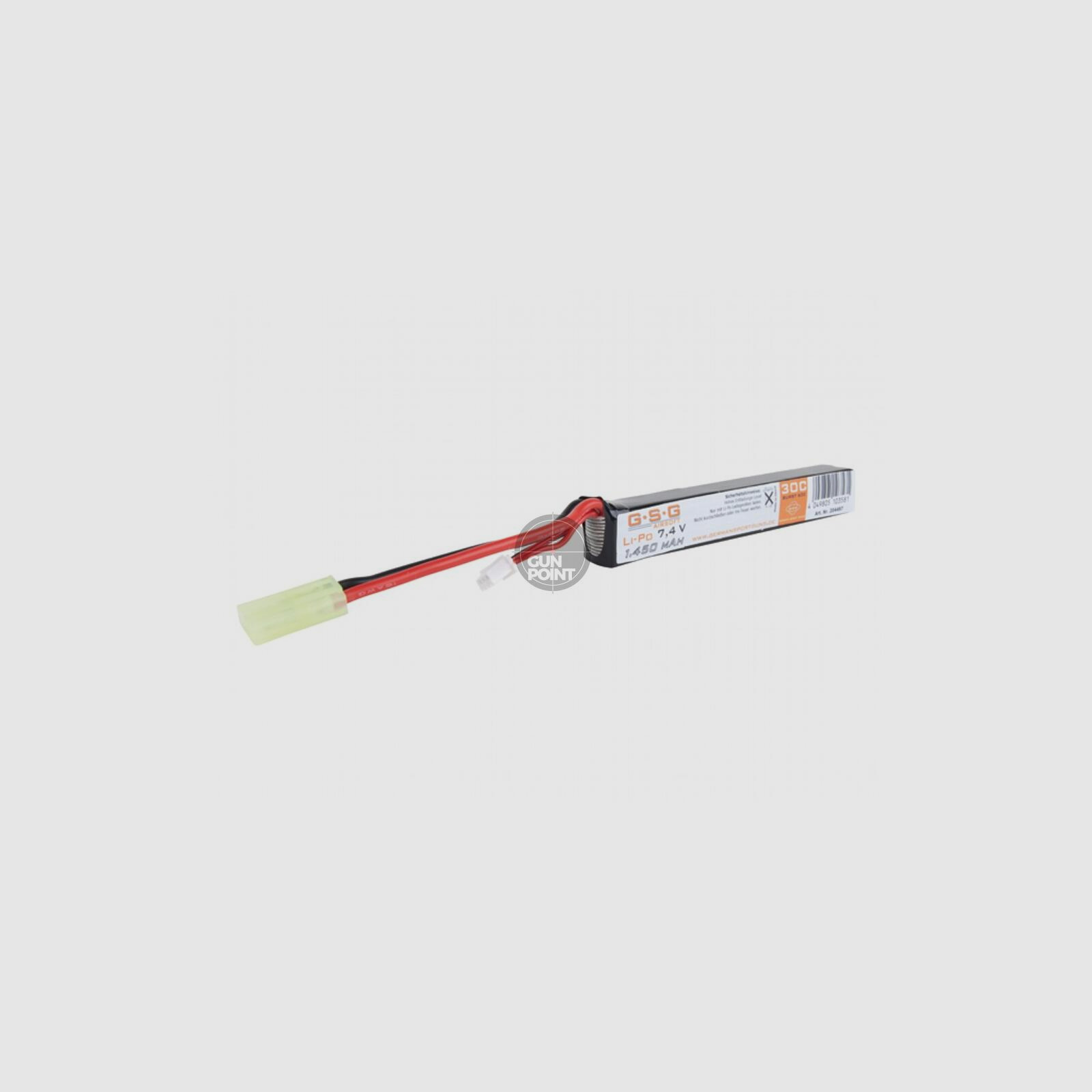 Softair Akku Li-Po 7,4V 1450mAh GSG