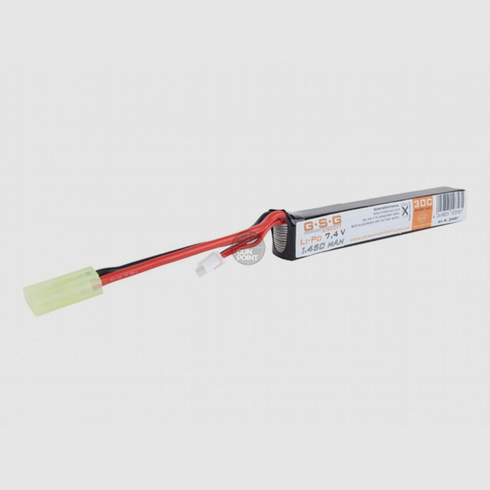 Softair Akku Li-Po 7,4V 1450mAh GSG