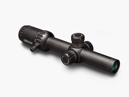 KONUS EVENT - 1-10x24 reticle Circle Dot illuminated selectable blue / red