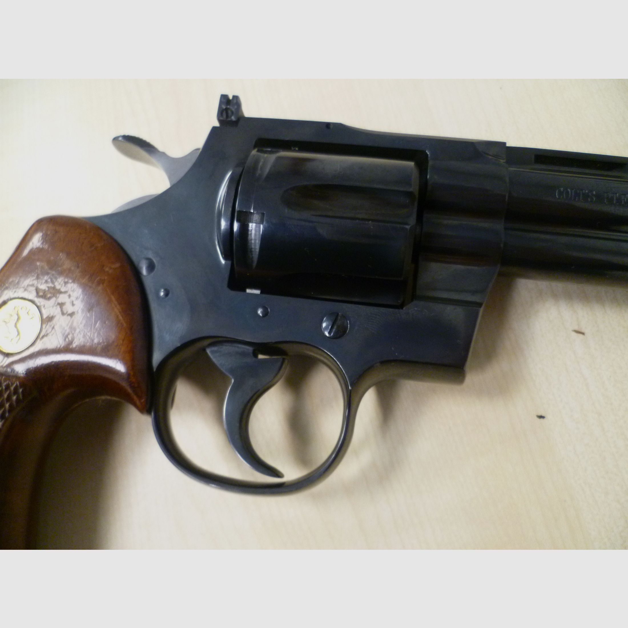 Revolver Colt Python 357 .357 Magnum Baujahr 1966