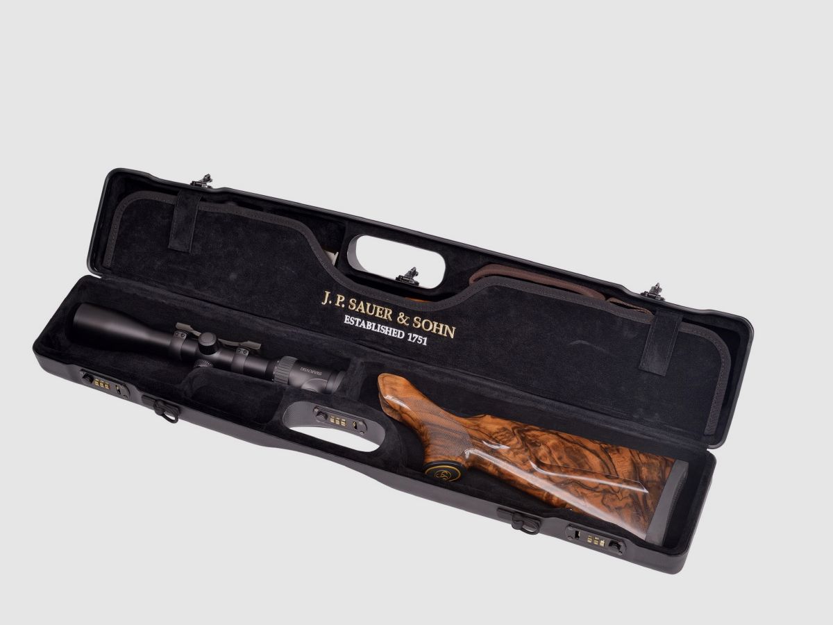 Sauer ABS Compact Case I Für eine Waffe - ein Zielfernrohr
