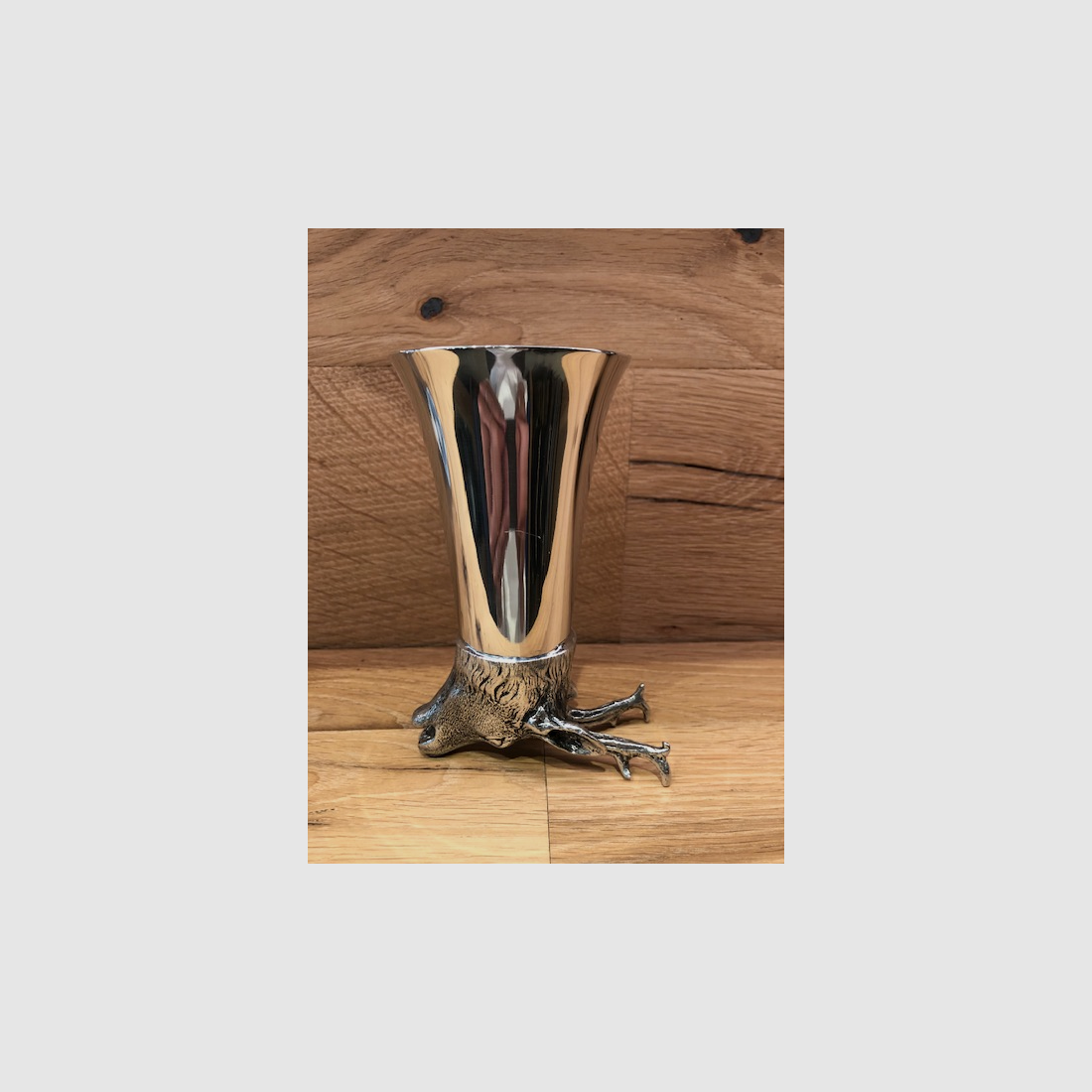 Gobelet de chasseur en étain – Cerf – 13cm, image 2 sur 3