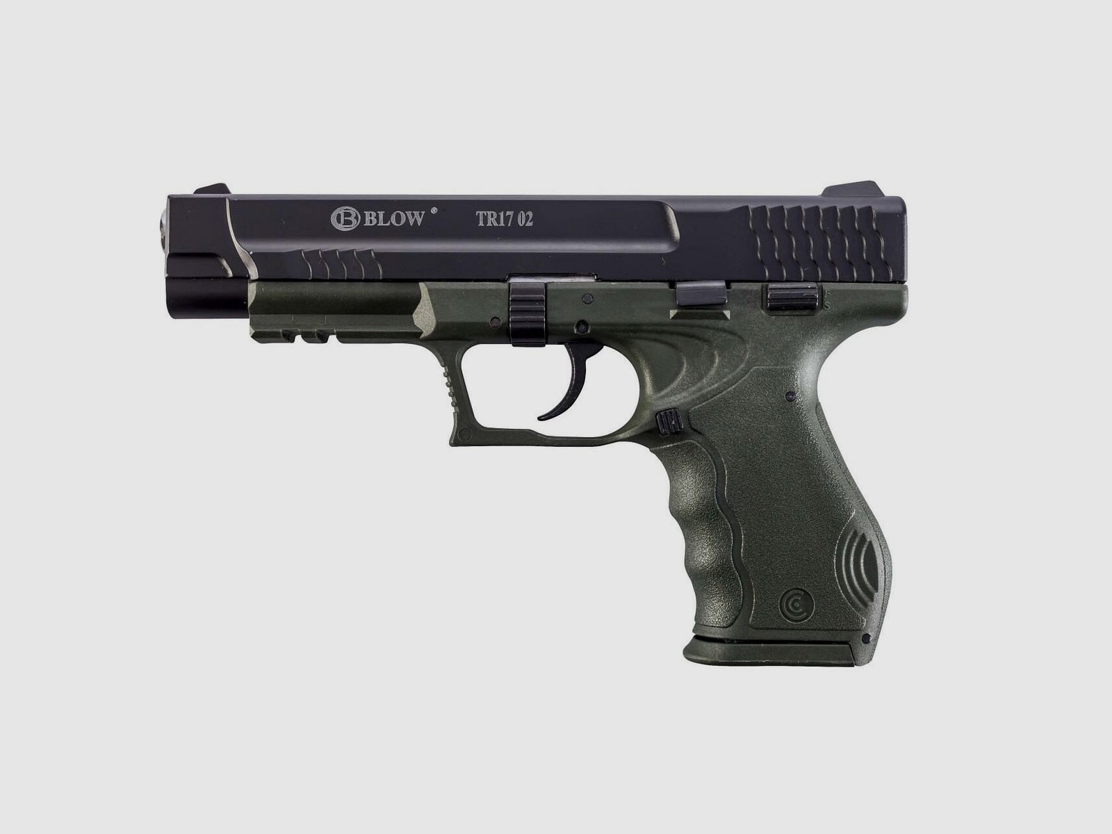 Blow TR17 02D Green Schreckschusspistole 9mm P.A.K. Neu - EU-weiter Versand
