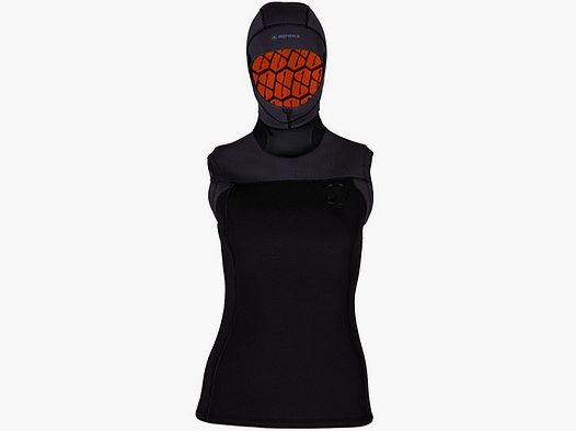 APEKS THERMOWESTE MIT KAPUZE 4/3MM DAMEN