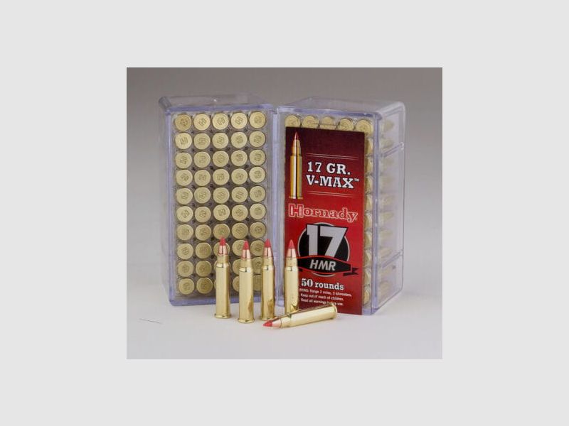 17 HMR HORNADY kal. 17HMR V-Max 17 gr/1,1 g (50 stuks)
