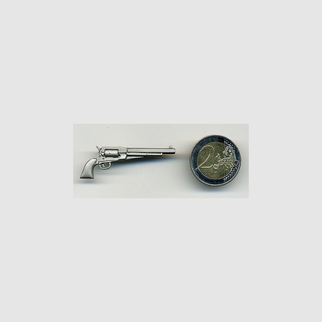 Remington Revolver als Metall-Anstecker