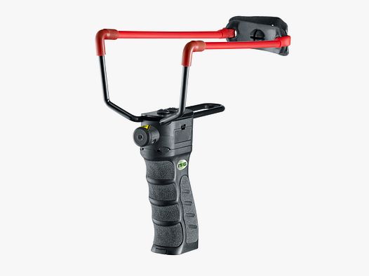 Slingshot with laser