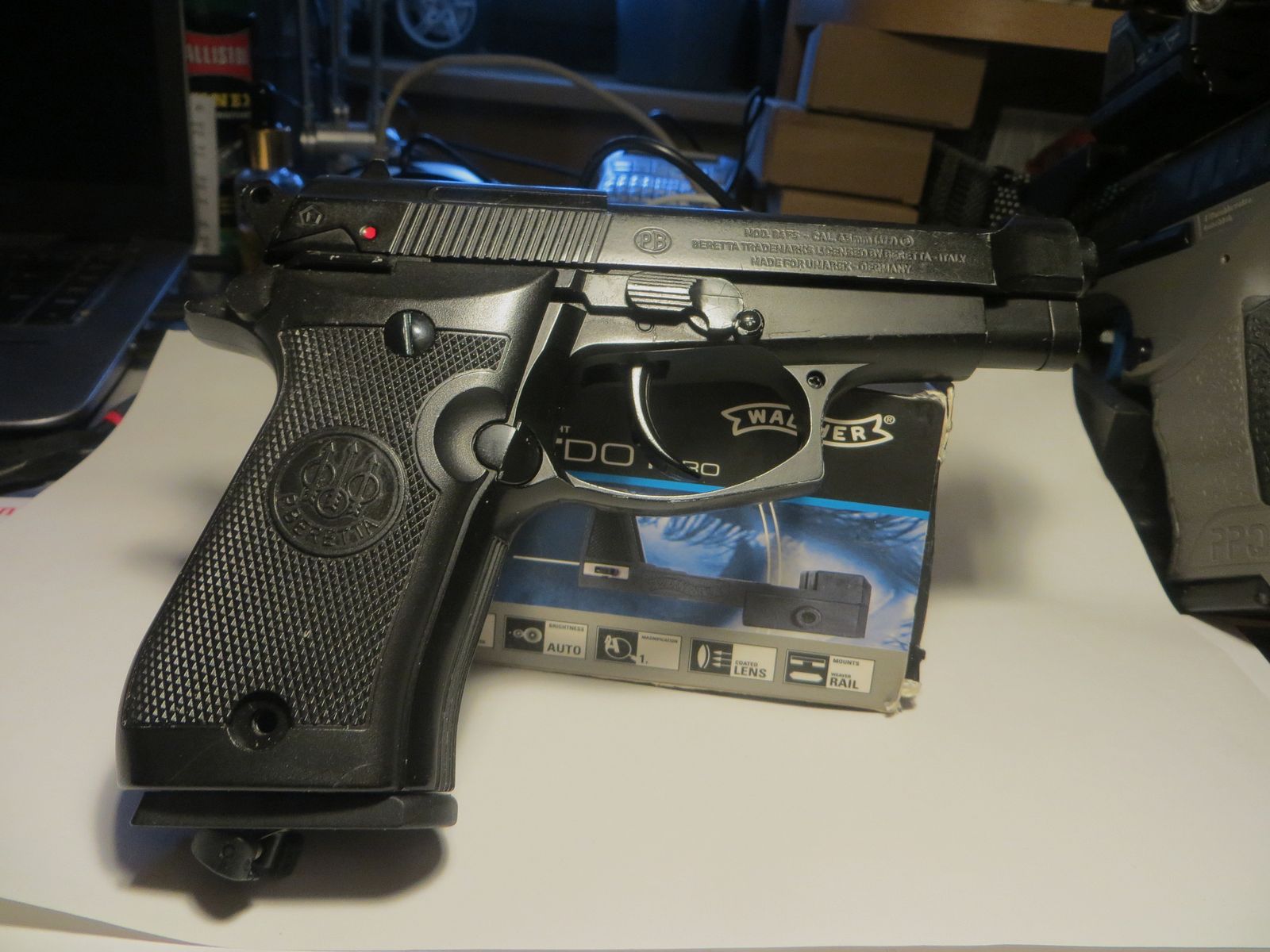 BERETTA 84 FS CO2 4,5BB difettoso