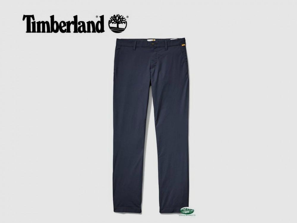 TIMBERLAND Pantalon chino bleu marine slim fit, image 1 sur 2