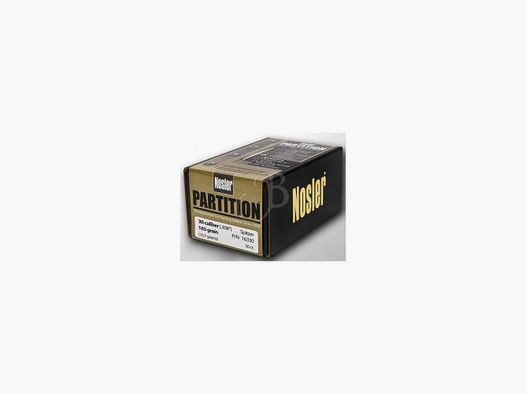 Nosler partition 308" 165 gr. spitzer