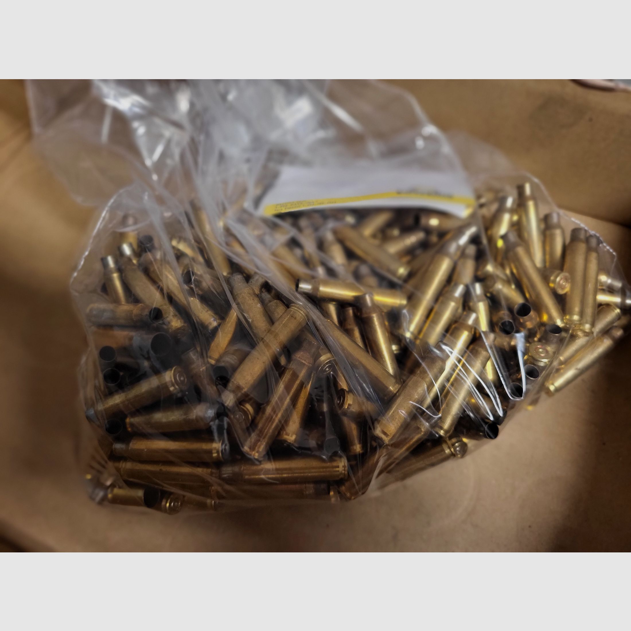 250 Hülsen in .223 Leer Hülsen für Wiederlader 