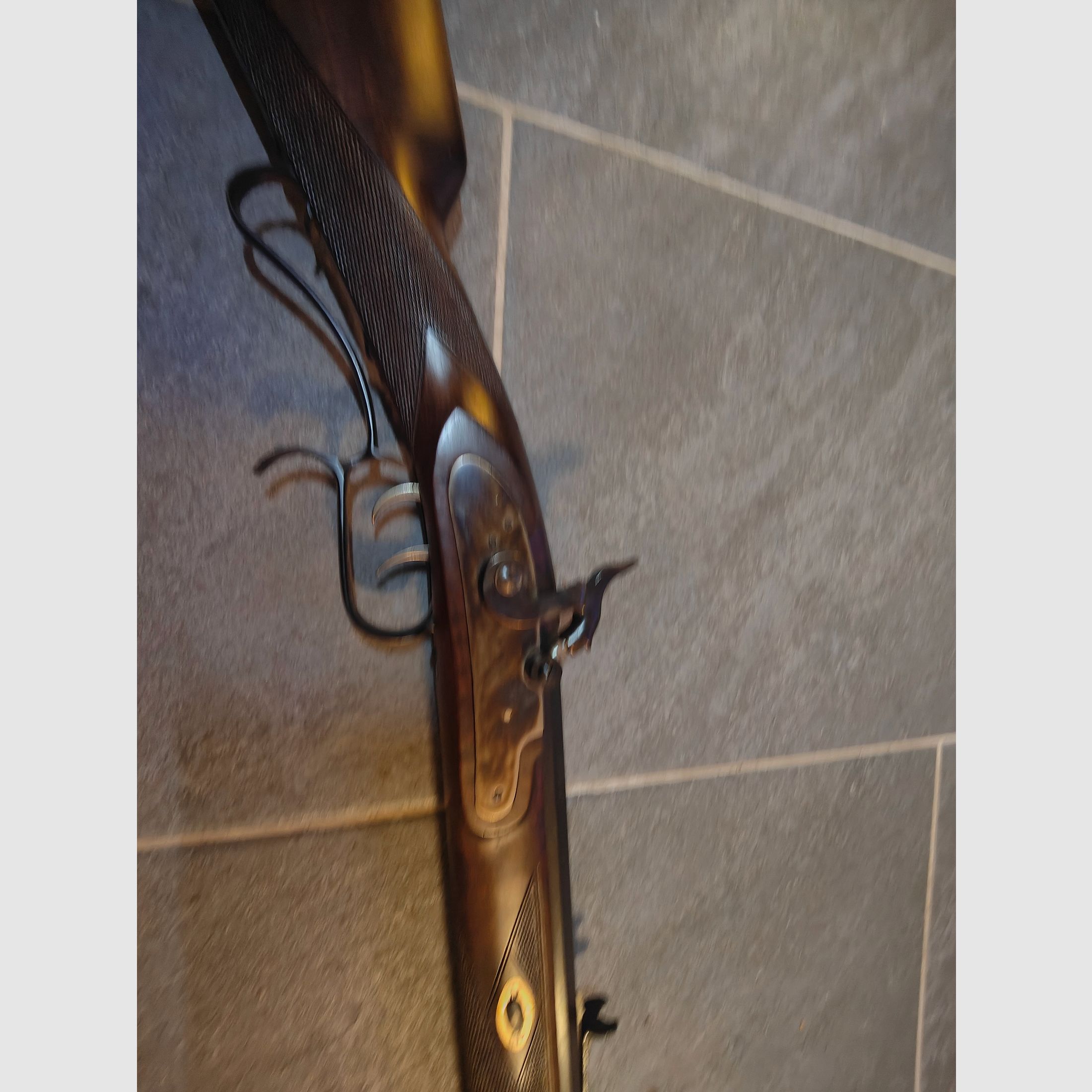Percussion rifle .45/70 Perc. Length: approx. 118cm Barrel length: approx. 74.5cm,