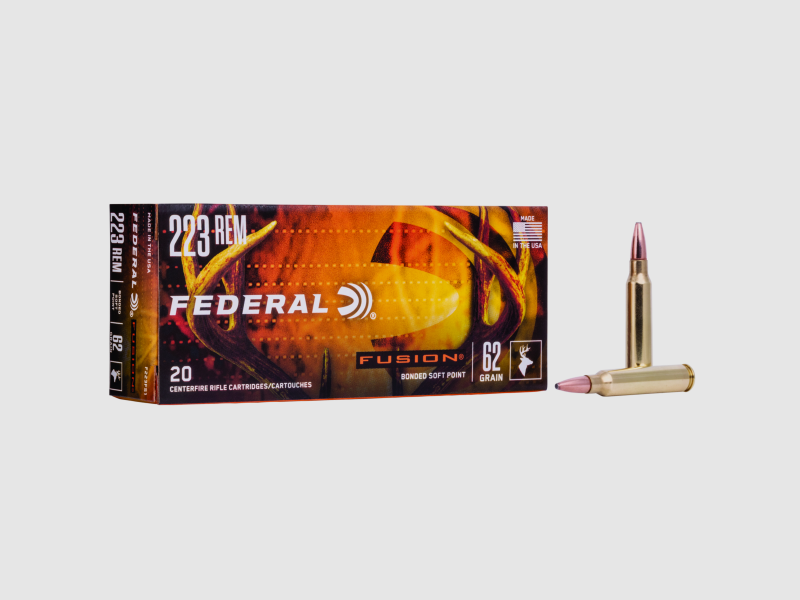 Federal – .223 Rem. Fusion 4,02g/ 62gr., Bild 1 von 2