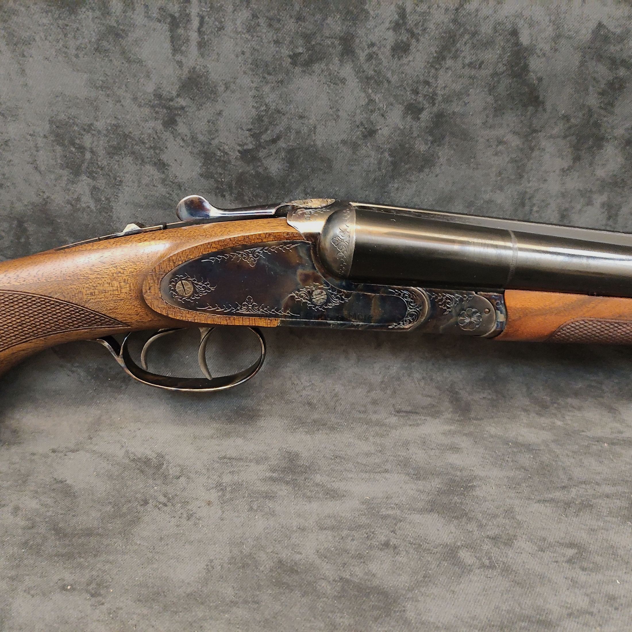 Huglu	 Huglu Kal.12/76  Mod. 201A Color Case "Coachgun" B2 Ware