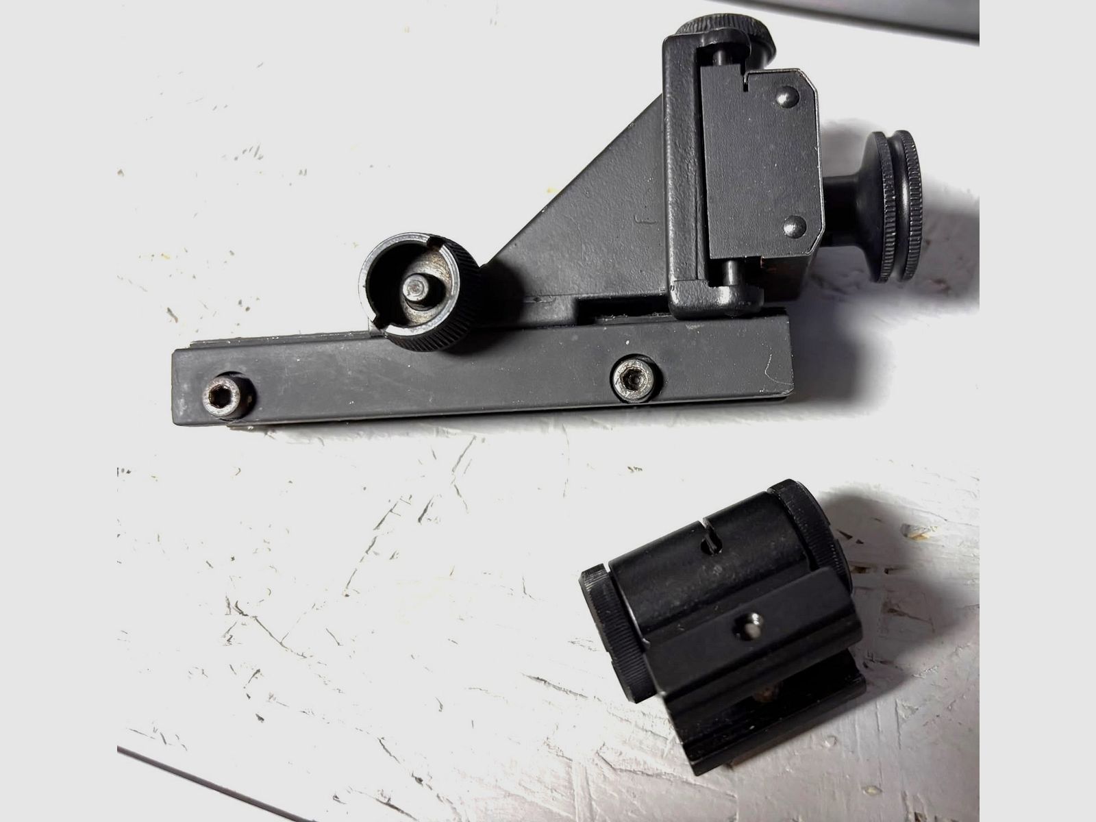FWB Feinwerkbau diopter and front sight of an air rifle C60