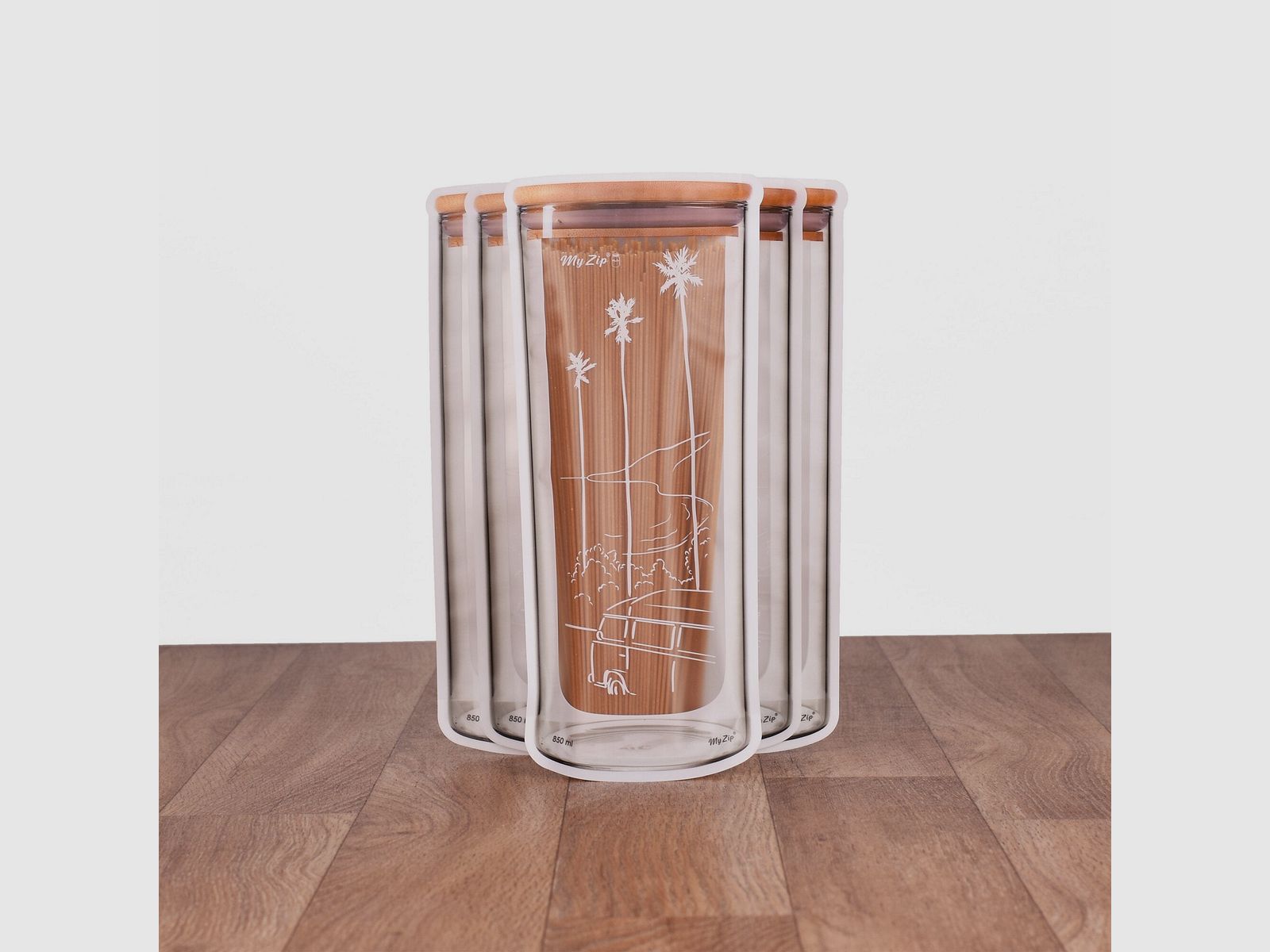 Borsa di stoccaggio Camping, set da 5 pezzi, taglia S – 350 ml, immagine 4 di 8