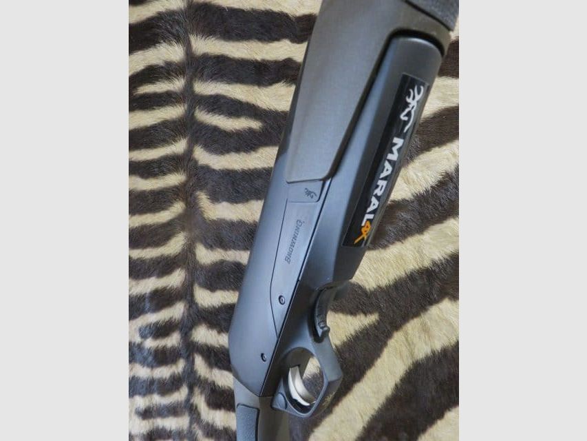 BÜCHSE BROWNING Maral 4X LINKSHÄNDER Compo Hunter Braun Schwarz Kal.30-06 Lauf 53 cm gewinde – Waffenkoffer, Bild 5 von 10
