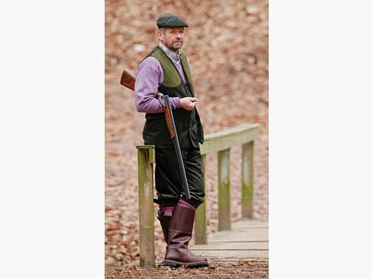 Bennington Manchester Jagd-Weste olive