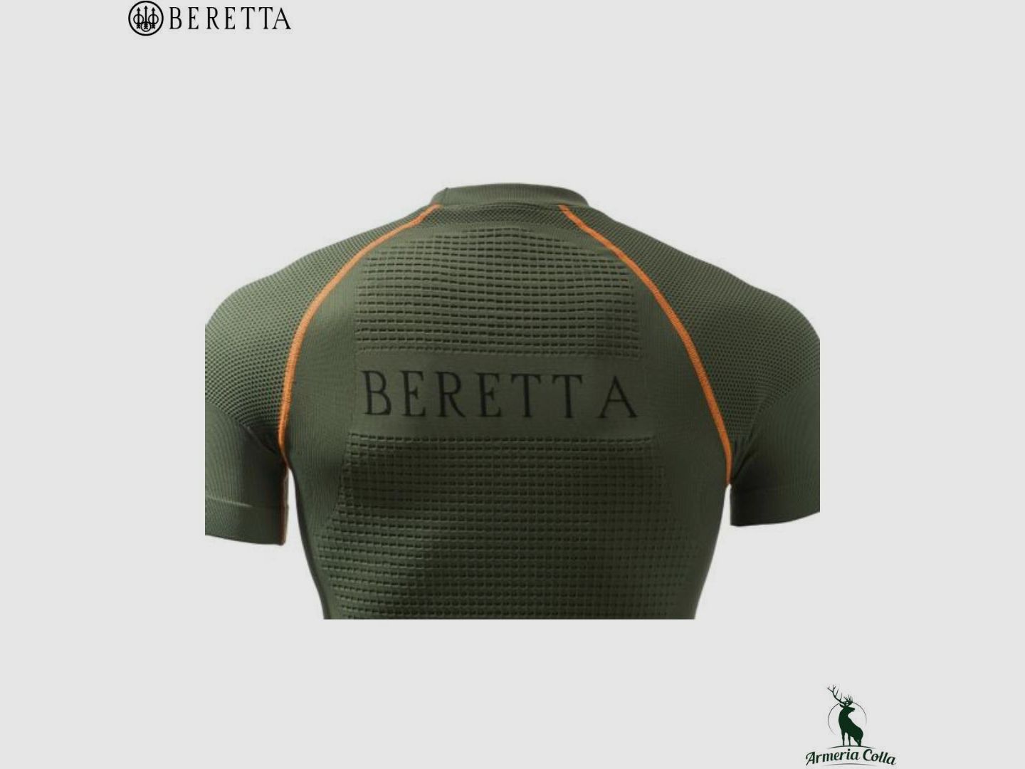 Beretta Intieme Shirt Body Mapping 3D Korte Mouw Groen, afbeelding 3 van 3