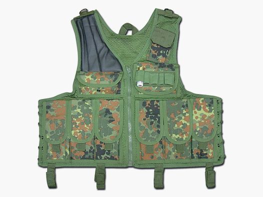 Unbekannt Tactical-Weste Import flecktarn