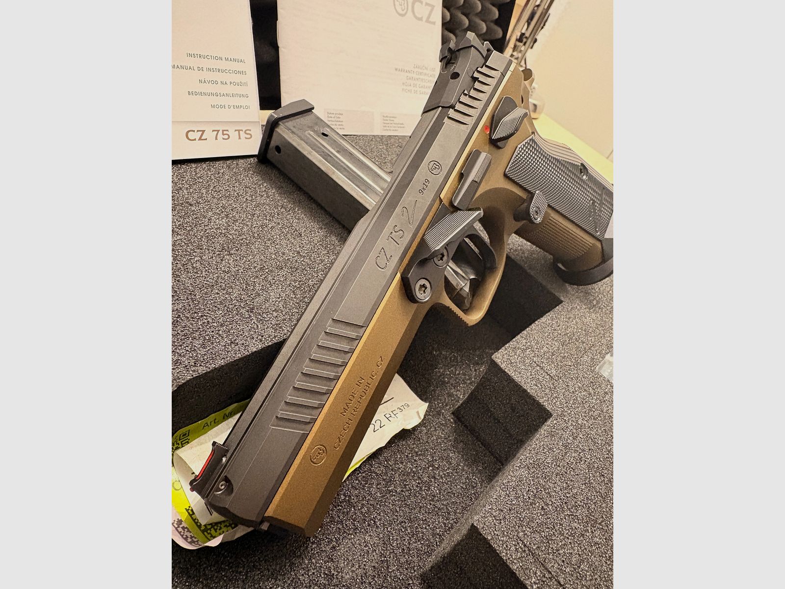 CZ TS 2 Bronze - Beamtenwaffe 