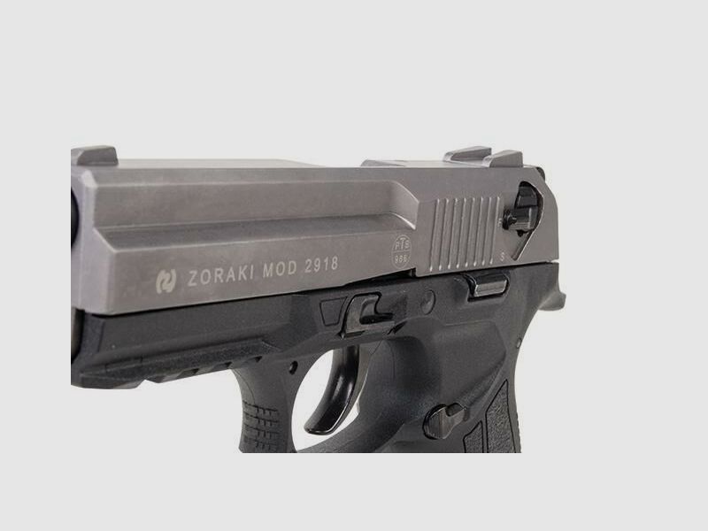 Zoraki 2918 Schreckschuss Pistole Kal. 9mm P.A.K. - titan