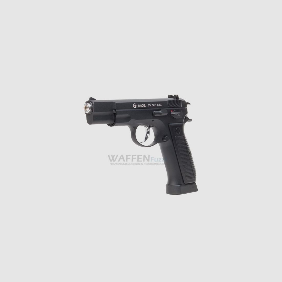 CZ 75 CO2 pistol caliber 4.5mm steel BB + blow back