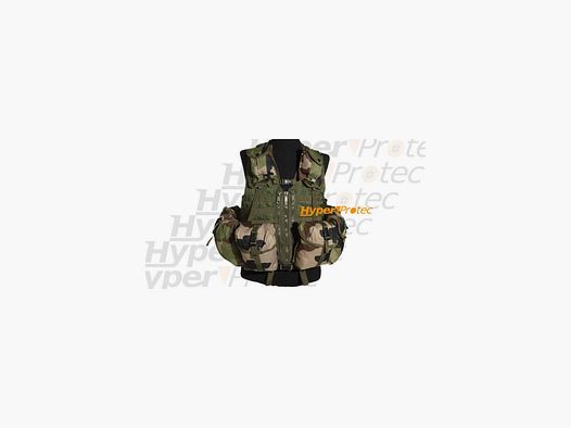 Military Camo Assault Vest 8 Pockets