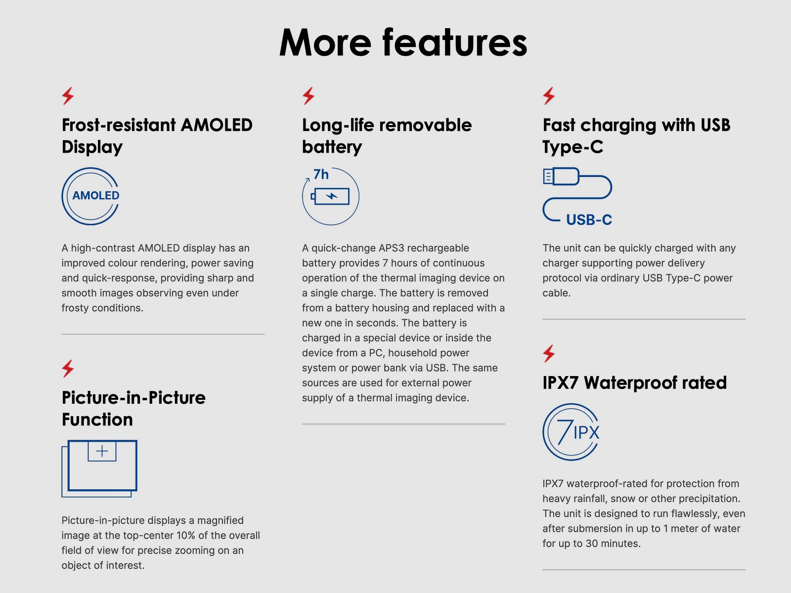 PULSAR warmtebeeldcamera Axion XQ30 Pro 384x288 pixels @ 17 µm NETD <25 mK