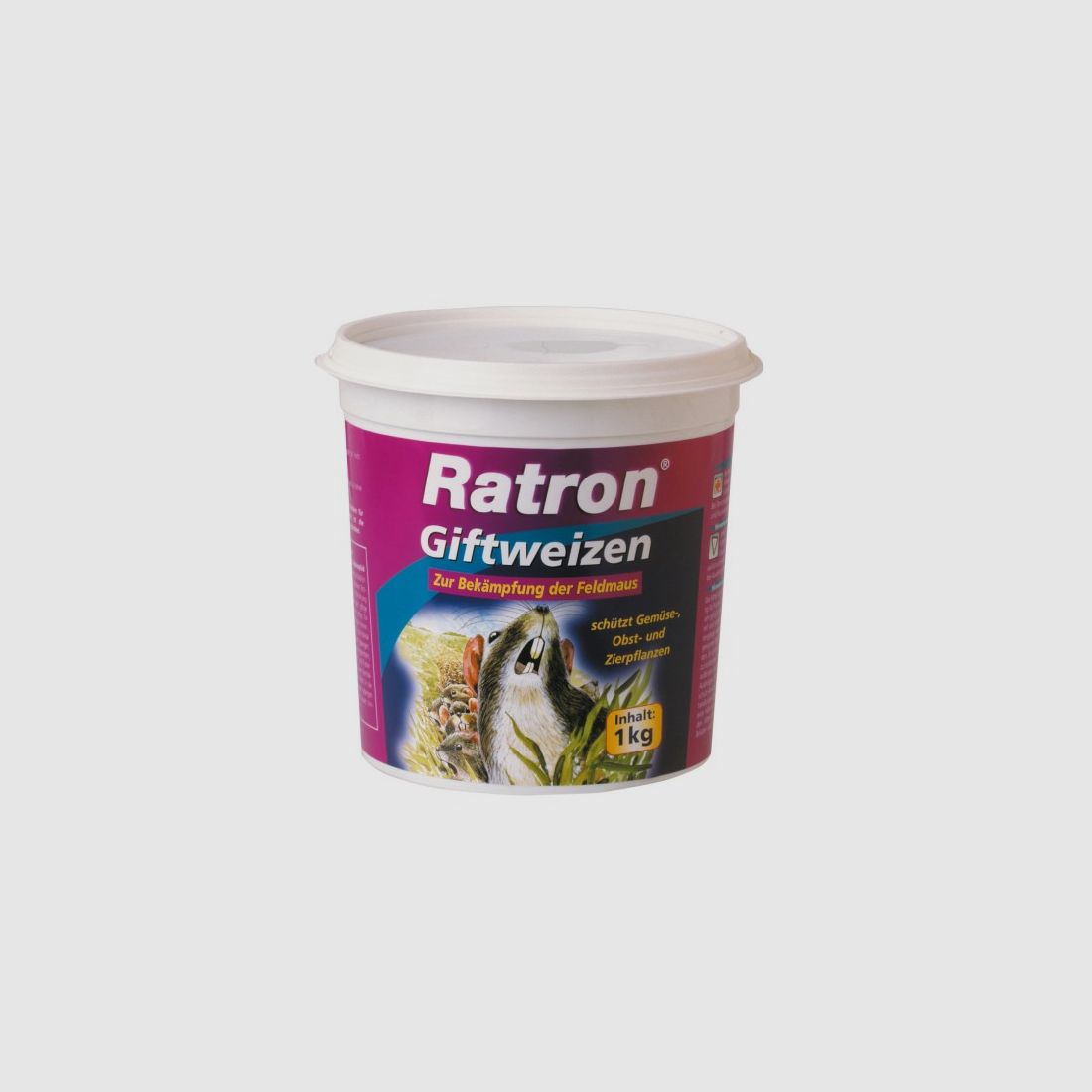 Ratron Giftweizen 1 kg gegen Wühlmaus Hausmaus Feldmaus